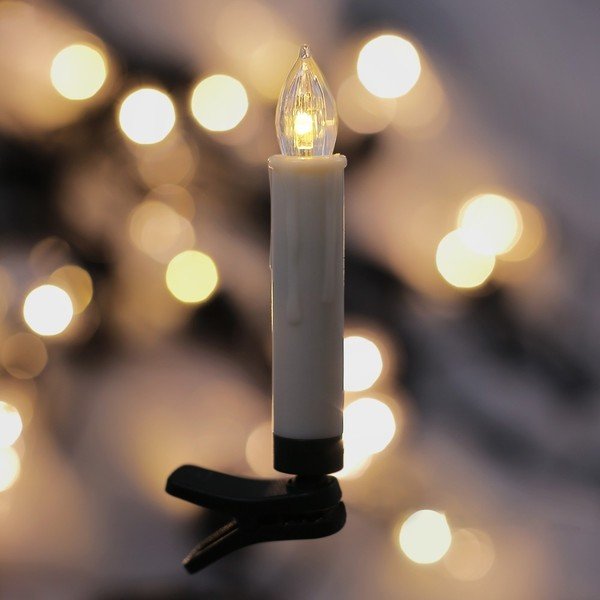 Sada 30 světelných svíček na strom DecoKing Blinx-image-1