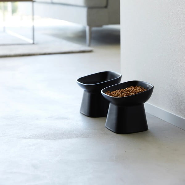 Keraamiline lemmiklooma kauss Tower - YAMAZAKI-image-3