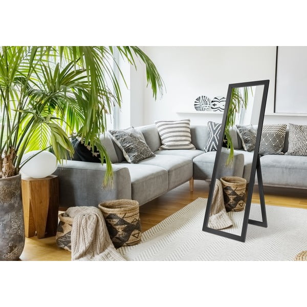 Musta raamiga seisev peegel , 46 x 146 cm Sicilia - Styler-image-3