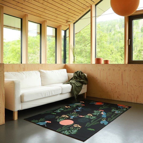 Must vaip 123x180 cm Bloom - Nattiot-image-2