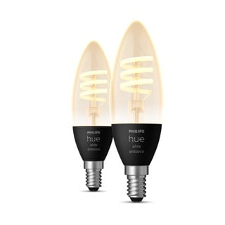 Nutikad hõõgniitpirnid 2 tk komplektis E14, 5W White ambiance - Philips Hue