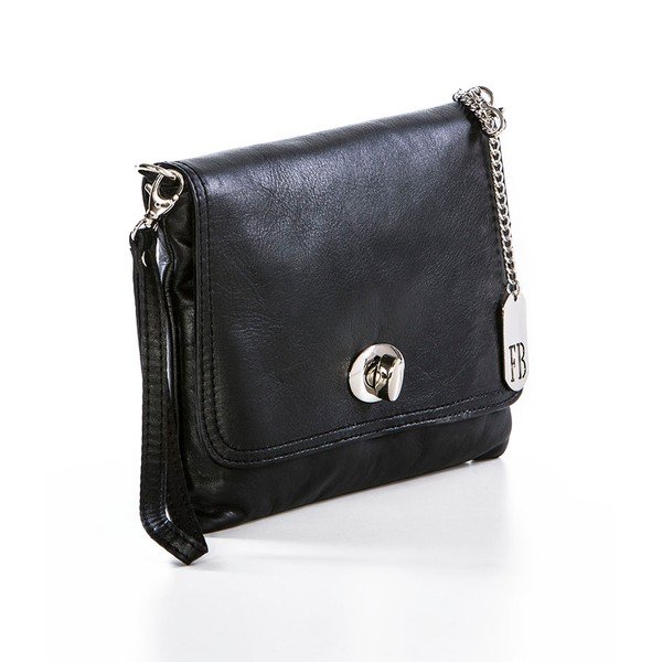 Kožené psaníčko Souvage Black-image-4