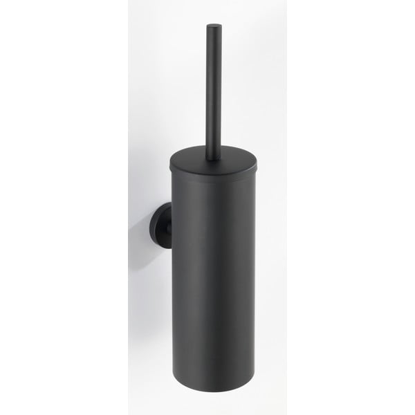 Mattmust roostevabast terasest seinale paigaldatav tualetthari Bosio - Wenko-image-2