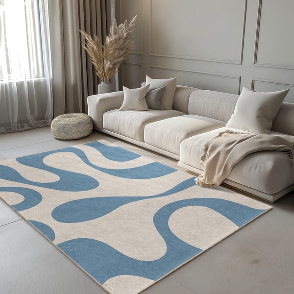 Sinine pestav vaip 120x180 cm Blue Latte - Mila Home-image-1