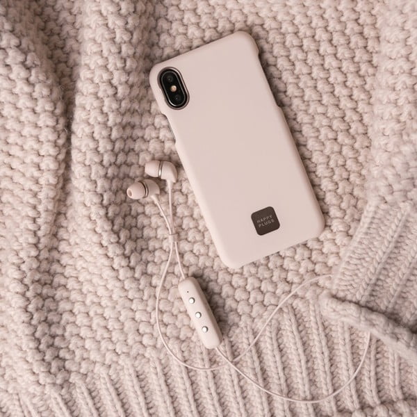 Bezdrátová sluchátka v tělové barvě Happy Plugs Earbud-image-3