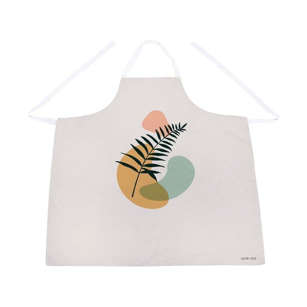Puuvillane köögi eesriie Botanical Art - Butter Kings