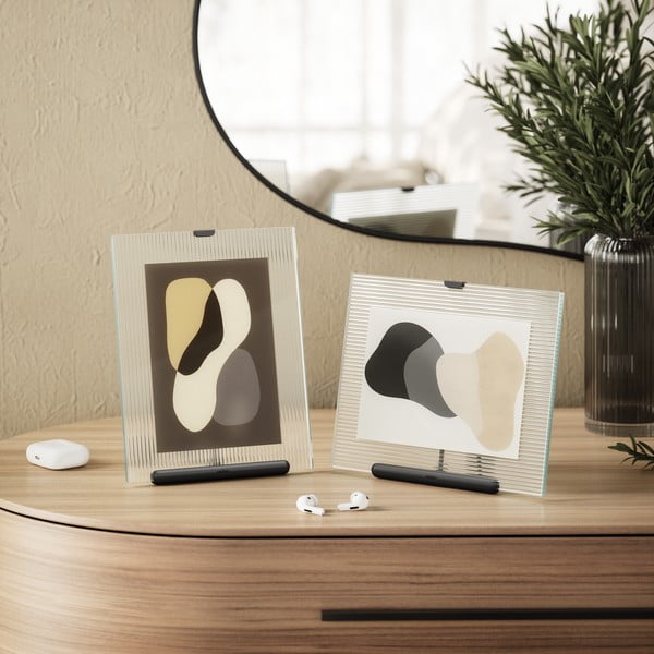 Must klaasist pildiraam 19x23 cm Flute - Umbra-image-1