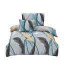 3-osaline mikrosatiinist voodipesu üheinimesevoodile 140x200 cm Melissa - My House