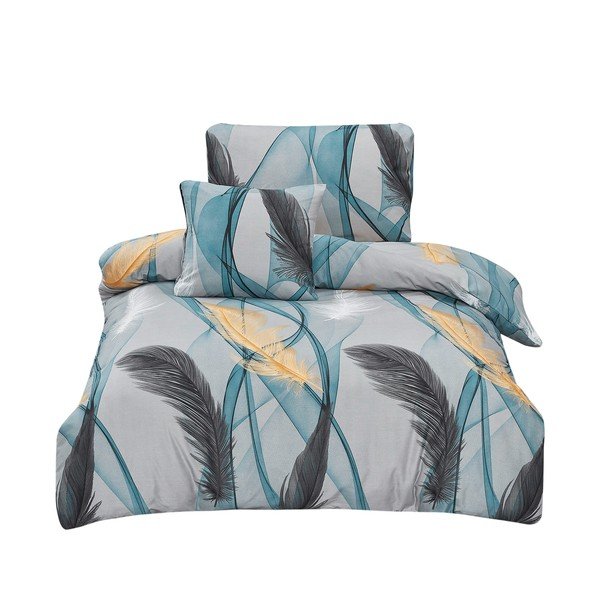 3-osaline mikrosatiinist voodipesu üheinimesevoodile 140x200 cm Melissa - My House