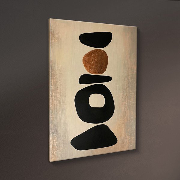 Trükitud pilt lõuendil 70x100 cm Stones - Styler-image-4