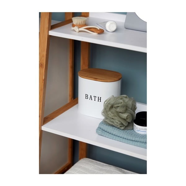 Valge kaanega vannitoa kast Gara - Wenko-image-1