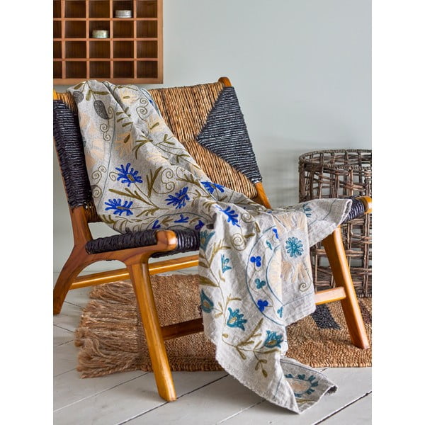 Puuvillane tekk 130x150 cm Larisa - Bloomingville-image-1