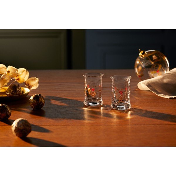 2 viskiklaasi 30 ml komplektis Holmegaard Christmas - Holmegaard-image-1