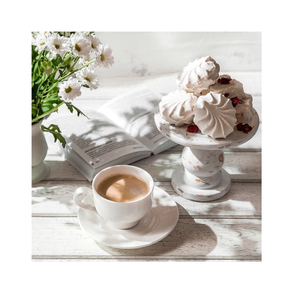 Klaasist maal 30x30 cm Meringue - Styler