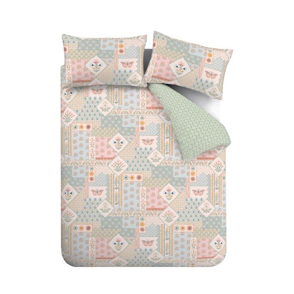 Üheinimese voodipesu 135x200 cm Folk Patchwork - Catherine Lansfield