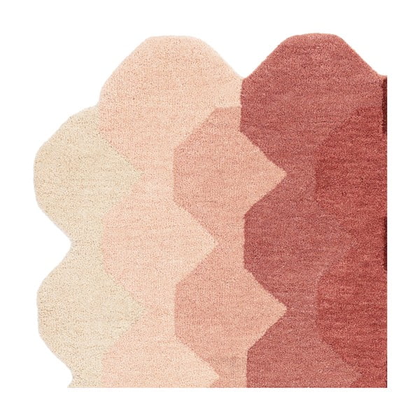 Roosa villane vaip 66x200 cm Hive - Asiatic Carpets-image-3