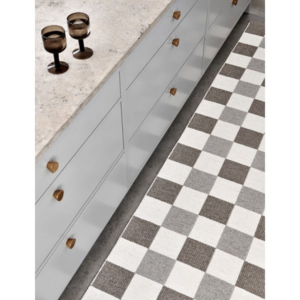 Beež-kreem sise/välisvaip 70x300 cm Pix Dark Linen – Pappelina-image-3