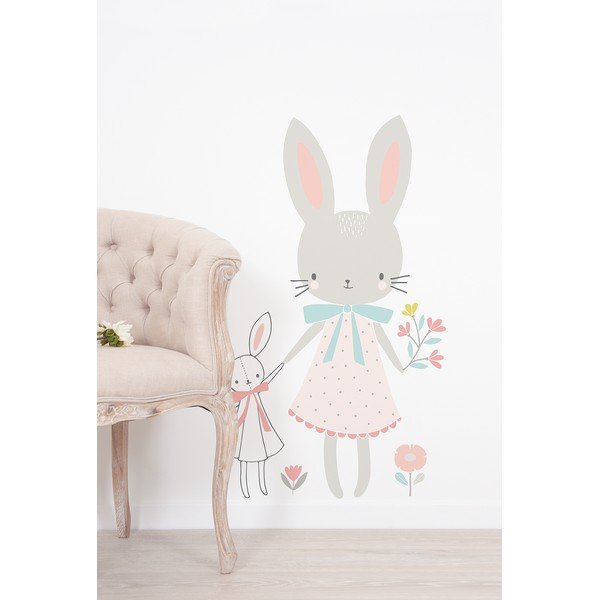 Laste kleebis 58x90 cm Little Miss Rabbit - Lilipinso-image-1