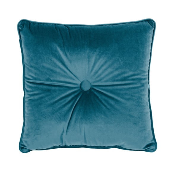 Sinine padi Velvet Button, 45 x 45 cm - Tiseco Home Studio