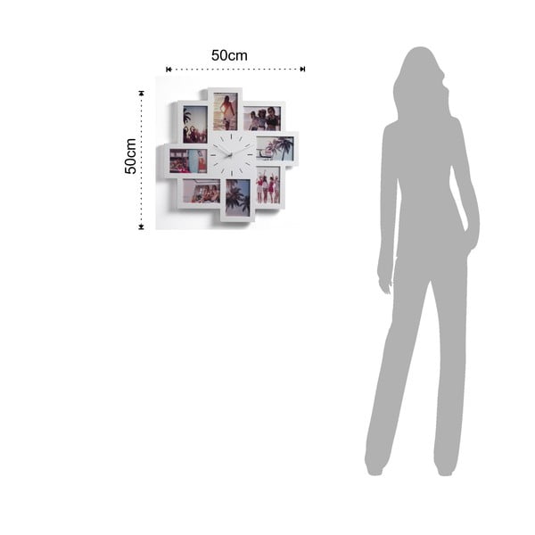 Seina pildiraam 8 fotole koos kellaga Olly - Tomasucci-image-3