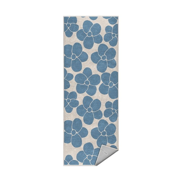 Sinine pestav vaip 80x200 cm Blue Meadow - Mila Home