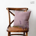 Lilla linane padjapüür, 45 x 45 cm - Linen Tales