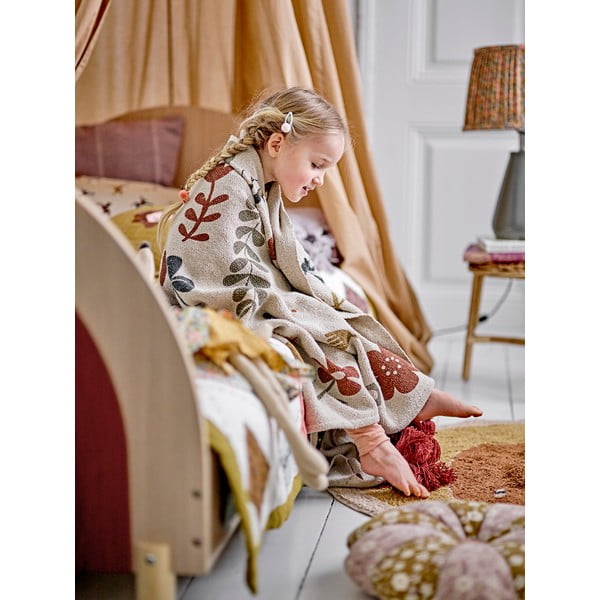 Pruun puuvillane varikatus Lukka - Bloomingville Mini-image-3