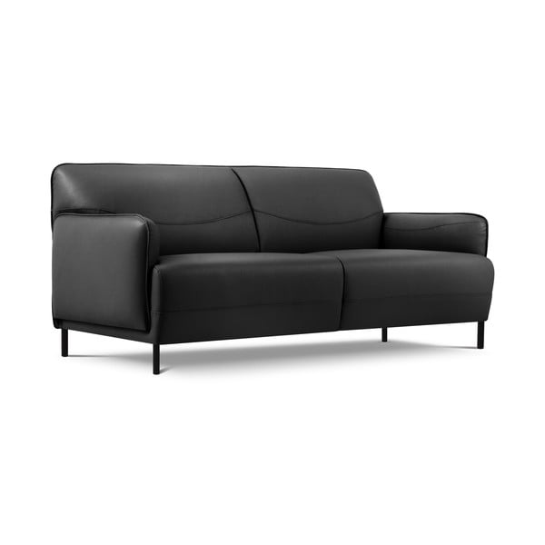 Tumehall nahast diivan , 175 x 90 cm Neso - Windsor & Co Sofas-image-2