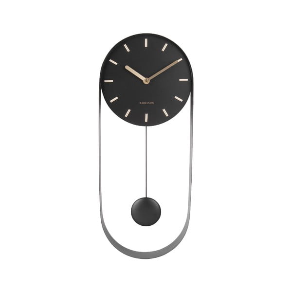 Musta pendliga seinakella võlu Pendulum - Karlsson-image-1