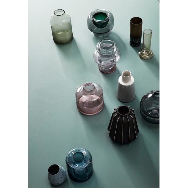 Käsitsi valmistatud klaasist vaas Lunar - Hübsch-image-3