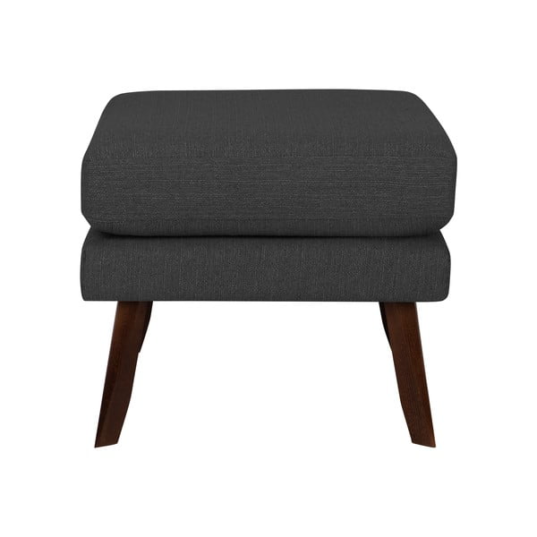 Tmavě šedý taburet Mazzini Sofas Elena-image-3