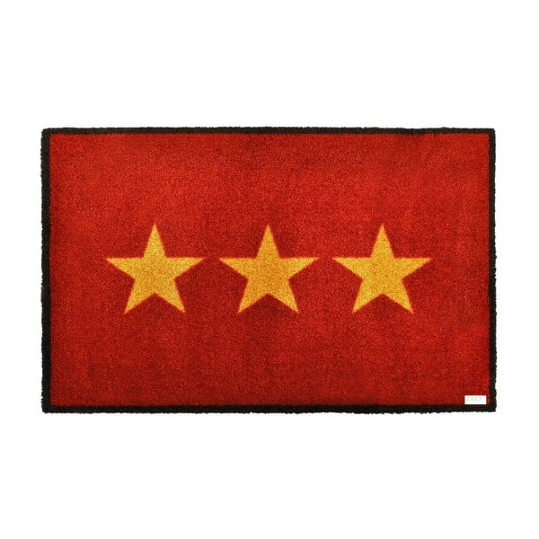 Rohožka Hanse Home Stars Red, 50 x 70 cm
