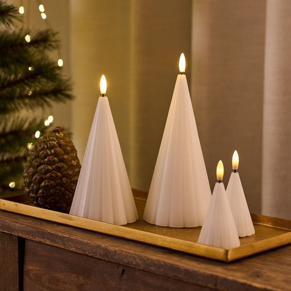 Valge LED jõulukaunistus, 2 tk ø 6 cm Laura - Sirius-image-2