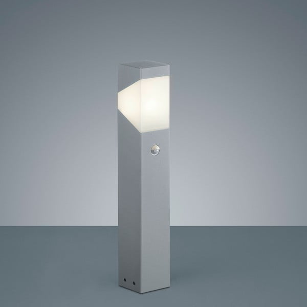 Venkovní stojací světlo s pohybovým čidlem Rio Titanium, 50 cm