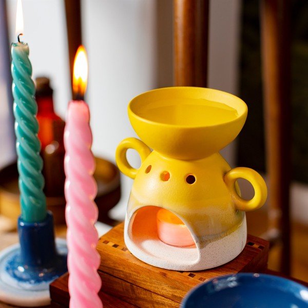 Kollane aroomiteraapialamp Bohemian Home Mojave - Sass & Belle-image-1