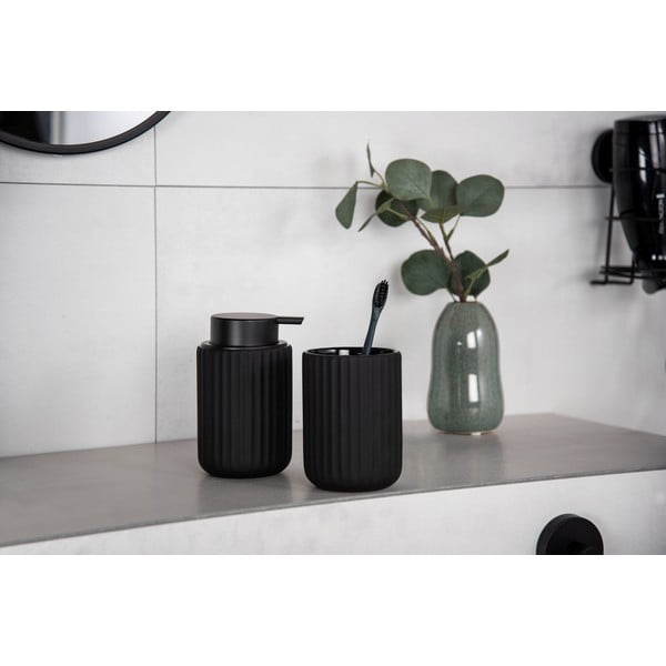 Must keraamiline tass hambaharjade jaoks Belluno - Wenko-image-1