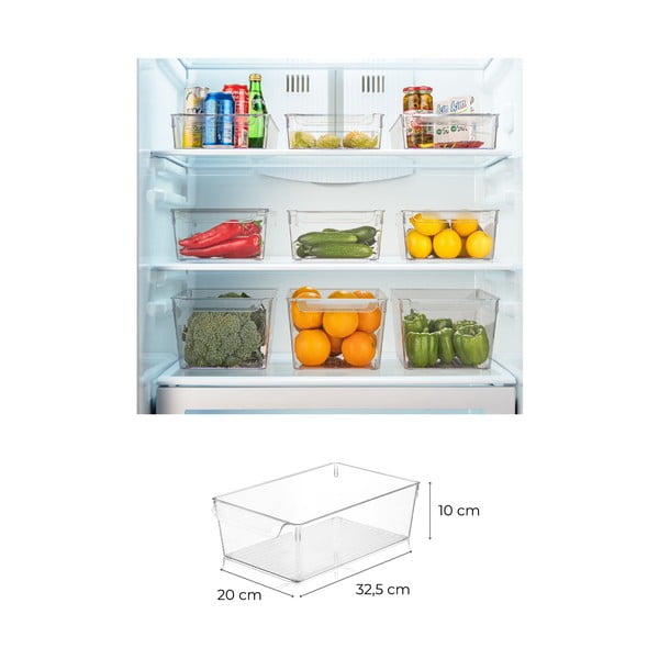 Plastist külmiku korraldaja 3 tk - Hermia-image-2