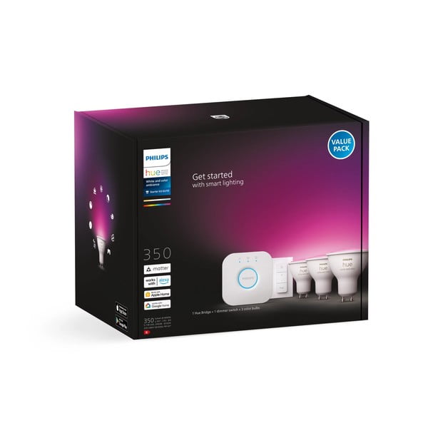 Nutivalgustuse stardipavalgusriba 5 tk GU10, 6W White and color ambiance - Philips Hue-image-2