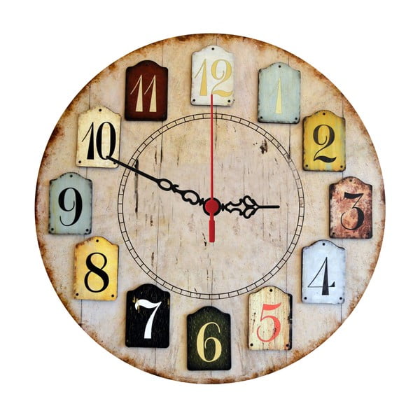 Nástěnné hodiny Numbers, 30 cm