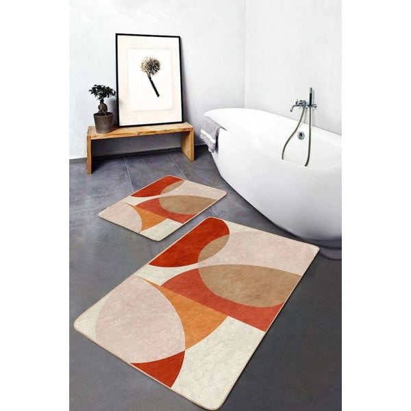 Sametist vannitoamatid 2tk komplektis 60x100 cm - Mila Home-image-1