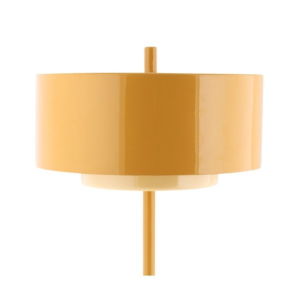Ookerkollane metallist laualamp (kõrgus 50 cm) Grato Anillo - Leitmotiv-image-2