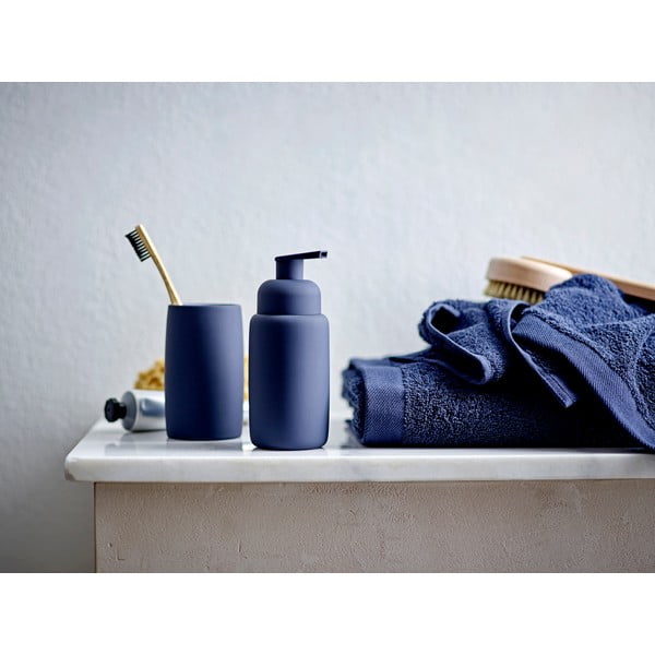 Tumesinine puuvillane froteerätik 30x30 cm Comfort - Södahl-image-1