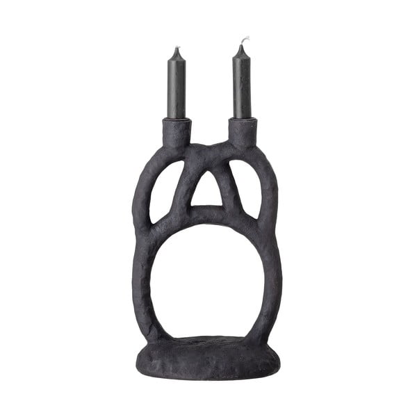 Must küünlajalg, kõrgus 29 cm Ramina - Bloomingville-image-2