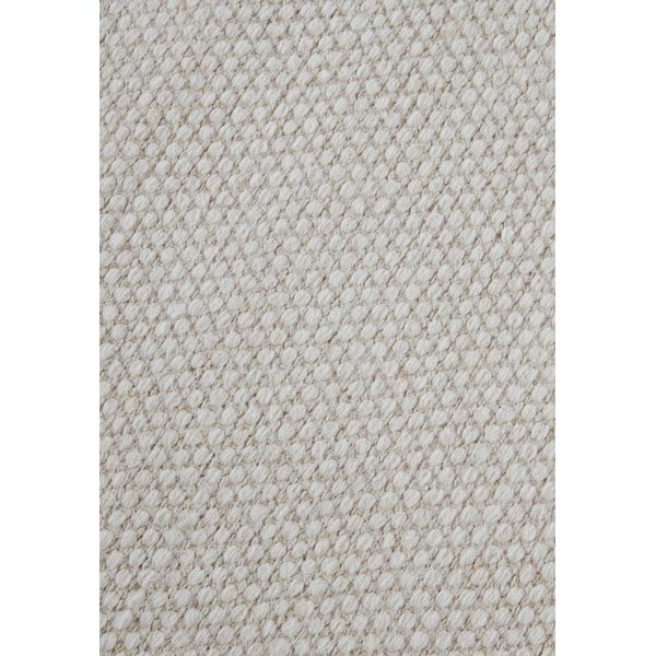 Kreem käsitsi kootud villaseguga vaip 120x170 cm Pradesh Natural White - Elle Decoration-image-4