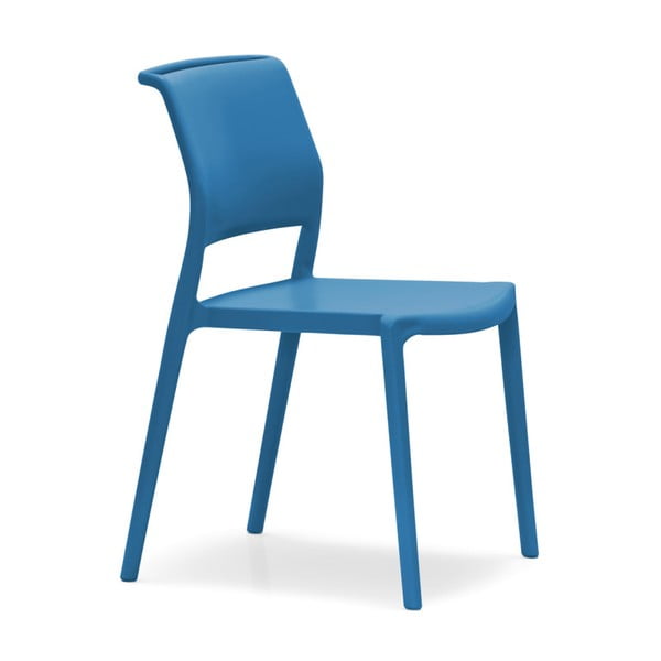 Modrá židle Pedrali Ara