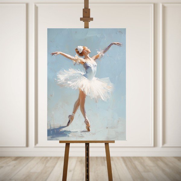 Käsitsi maalitud elementidega maal 70x100 cm Grace - Styler-image-4