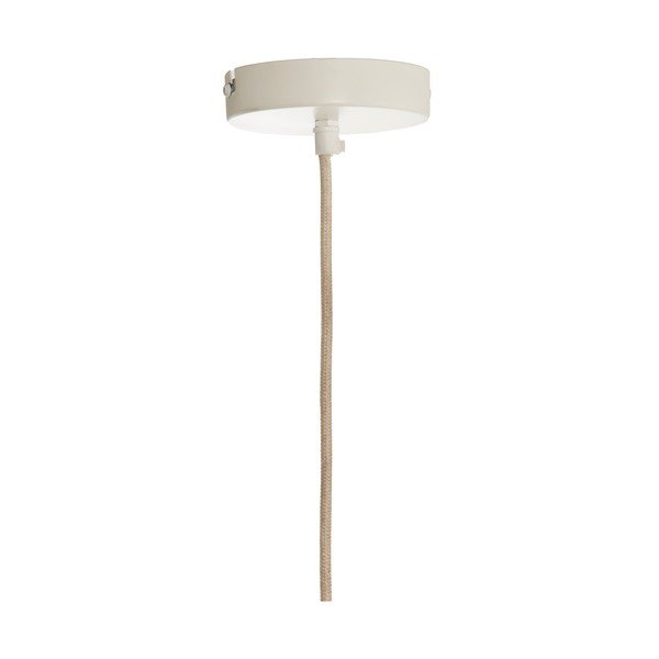 Kreemikas ripplamp kangast varjuga Zubedo - Light & Living-image-3