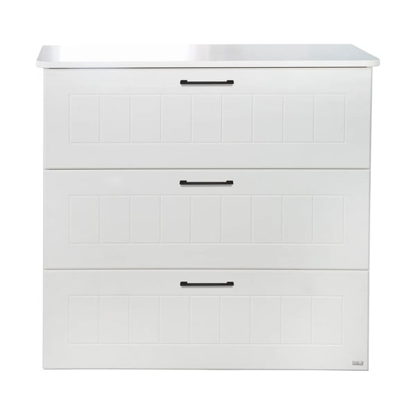 Valge madal laste kummut 98x91 cm Sylt - Roba-image-2