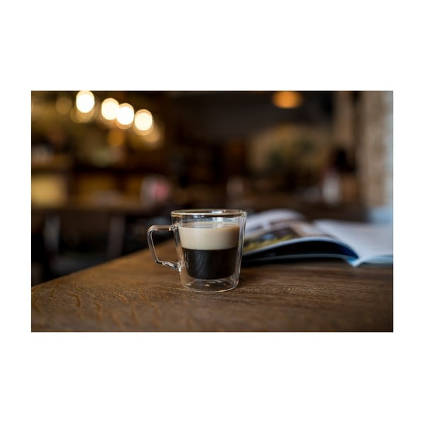 2 topelt seinaga kruusi komplekt, 80 ml - Vialli Design-image-4