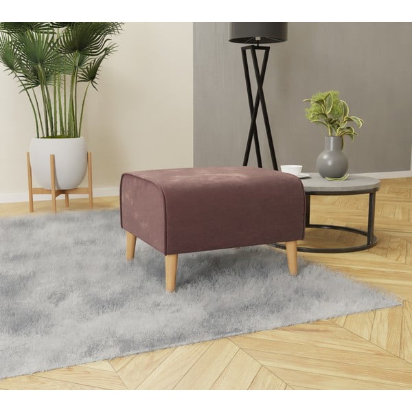 Roosa sametist jalatugi Carole - Ropez-image-2